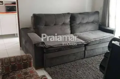 Apartamento 2 dorm  / 1 vaga / 65 m / catiapoã / são vicente.