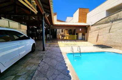 Casa com 3 dormitórios à venda, 250 m²  de terreno por r$ 540.000 - residencial furlan - santa bárb