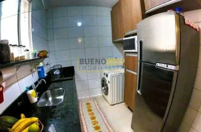 Apartamento com 2 dormitórios à venda, 45 m² por r$ 195.000 -  condomínio residencial parque alabam