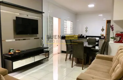 Bela casa com 3 dormitórios à venda, 113 m² por r$ 350.000 - parque planalto - santa bárbara d'oest