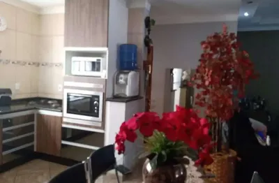 Bela casa com 3 dormitórios à venda, 140 m² por r$ 650.000 - jardim san marino - santa bárbara d'oeste/sp