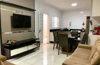 Bela casa com 3 dormitórios à venda, 113 m² por r$ 350.000 - parque planalto - santa bárbara d'oeste/sp
