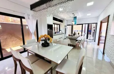 Ótima casa porteira fechada com 3 dormitórios à venda, 304 m² por r$ 1.900.000 - loteamento residencial mac knight - santa bárbara d'oeste/sp