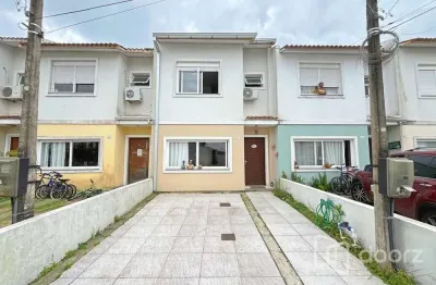 Casa em condomínio fechado com 3 quartos à venda na avenida edgar pires de castro, 2520, hípica, porto alegre, 144 m2 por r$ 350.000