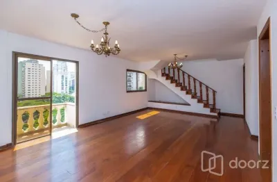 Cobertura com 4 quartos à venda na alameda dos aicás, 800, moema, são paulo, 289 m2 por r$ 2.900.000