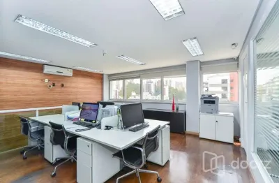 Sala comercial à venda na rua jandiatuba, 143, vila andrade, são paulo, 140 m2 por r$ 998.000