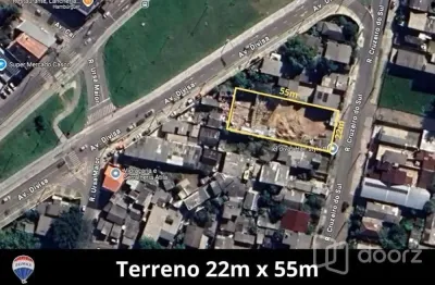 Terreno à venda na rua cruzeiro do sul, 2745, santa tereza, porto alegre, 1210 m2 por r$ 620.000