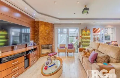 Casa em condomínio fechado com 4 quartos à venda na rua attílio bilibio, 120, jardim carvalho, porto alegre, 257 m2 por r$ 2.200.000