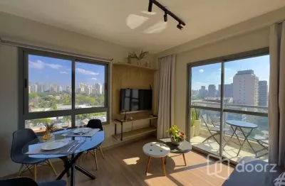 Apartamento com 1 quarto à venda na Avenida dos Carinás, 407, Moema, São Paulo, 37 m2 por R$ 600.000