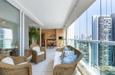 Apartamento com 3 quartos à venda na rua barão de jaceguai, 908, campo belo, são paulo, 161 m2 por r$ 3.198.000