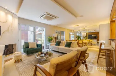 Casa em condomínio fechado com 3 quartos à venda na rua attílio bilibio, 120, jardim carvalho, porto alegre, 221 m2 por r$ 1.800.000
