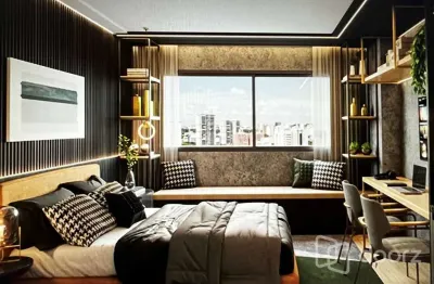 Apartamento com 1 quarto à venda na rua do estilo barroco, 695, santo amaro, são paulo, 27 m2 por r$ 410.000