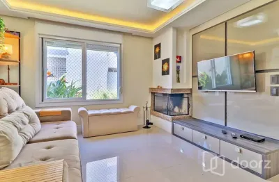 Casa em condomínio fechado com 2 quartos à venda na rua cangussu, 607, nonoai, porto alegre, 106 m2 por r$ 479.000