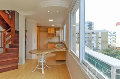 Cobertura com 2 quartos à venda na avenida lavras, 362, petrópolis, porto alegre, 74 m2 por r$ 530.000