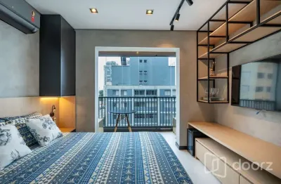 Apartamento com 1 quarto à venda na das sempre-vivas, 21, santo amaro, são paulo, 23 m2 por r$ 430.000