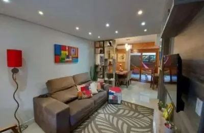 Casa em condomínio fechado com 3 quartos à venda na rua monte flor, 276, jardim floresta, porto alegre, 168 m2 por r$ 619.700