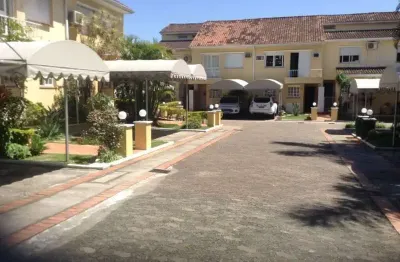 Casa em condomínio fechado com 3 quartos à venda na rua doutor barcelos, 2317, tristeza, porto alegre, 210 m2 por r$ 693.000
