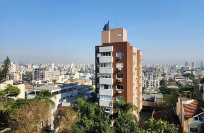 Linda vista e ensolarado, apartamento 2 dormitórios, garagem no bairro petrópolis