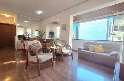 Exclusividade!!! ótimo apartamento semimobiliado, de frente e sol da manhã,  com 2 dormitórios com duas sacadas, sendo uma no dormitório de casal e a outra integrada ao living com uma bela churrasquei