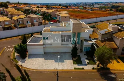 Casa em condomínio fechado com 4 quartos à venda na Avenida Presidente Juscelino Kubitschek de Oliveira, 901, Parque Brasil 500, Paulínia, 432 m2 por R$ 3.500.000