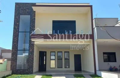 Casa em condomínio fechado com 3 quartos à venda na Avenida Luiz Greco, 600, São Bento, Paulínia, 192 m2 por R$ 1.220.000