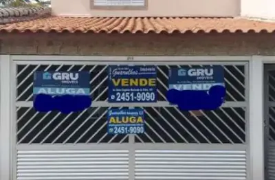 Sobrado com 3 dormitórios à venda por r$ 599.000,00 - jardim monte carmelo - guarulhos/sp