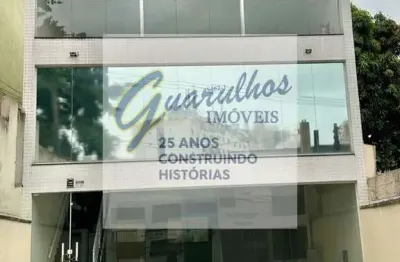Lindo salão comercial no centro de guarulhos com 03 andar,