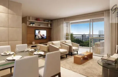 Apto mobiliado e decorado de 106m² no cidade maia  3 dorms 1 suíte, 2 vagas r$1.299.990,00