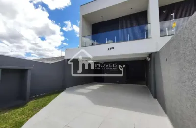 Sobrado para Venda em Campo Largo, Ouro Verde, 3 dormitórios, 3 suítes, 3 banheiros, 4 vagas