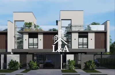 Sobrado com 3 dormitórios à venda, 188 m² por r$ 1.050.000,00 - portão - curitiba/pr