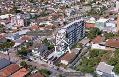Apartamento garden com 3 dormitórios à venda, 68 m² por r$ 737.190,00 - novo mundo - curitiba/pr