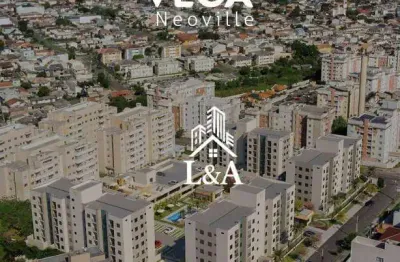 Apartamento garden com 2 dormitórios à venda, 47 m² por r$ 450.475,98 - cidade industrial - curitiba/pr