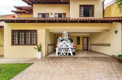 Sobrado com 5 dormitórios à venda, 304 m² por r$ 1.590.000,00 - cascatinha - curitiba/pr