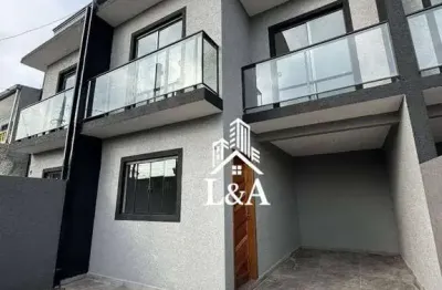 Sobrado com 3 dormitórios à venda, 81 m² por r$ 430.000,00 - tatuquara - curitiba/pr