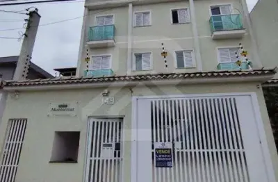 Excelente cobertura á venda no bairro vila curuçá - santo andré.