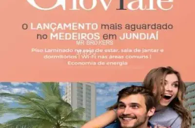 Lançamento de apartamento com 2 dormitórios em jundiaí- residencial gioviale- bairro medeiros