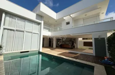Casa em condomínio fechado com 4 quartos para alugar no loteamento santa rosa, piracicaba  por r$ 16.000