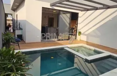 Casa em condomínio fechado com 3 quartos à venda no campestre, piracicaba  por r$ 1.647.000