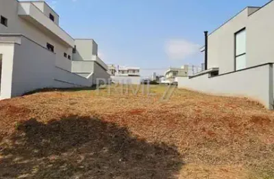 Terreno em condomínio fechado à venda no loteamento santa rosa, piracicaba  por r$ 374.990