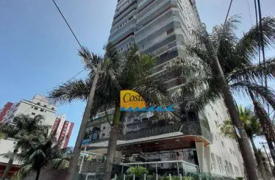 Apartamento com 4 dormitórios à venda, 205 m² por r$ 2.739.000,00 - canto do forte - praia grande/sp