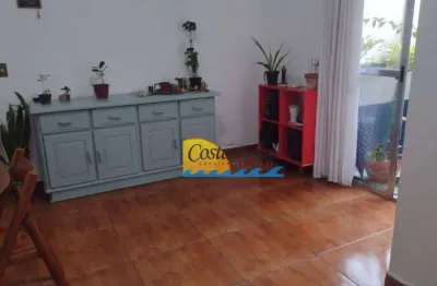 Apartamento com 1 dormitório à venda, 55 m² por r$ 110.000,00 - samaritá - são vicente/sp