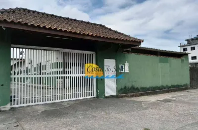 Casa com 2 dormitórios para alugar, 50 m² por r$ 1.600,00/mês - vila antártica - praia grande/sp