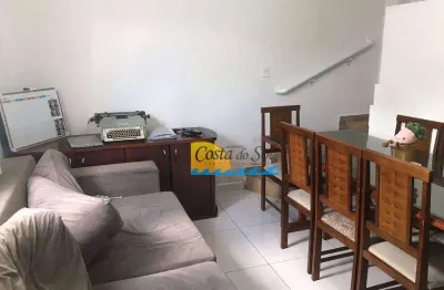 Casa com 2 dormitórios à venda por r$ 200.000,00 - tupi - praia grande/sp