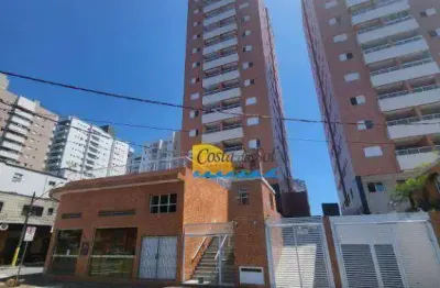 Apartamento com 2 dormitórios à venda, 60 m² por r$ 350.000,00 - ocian - praia grande/sp