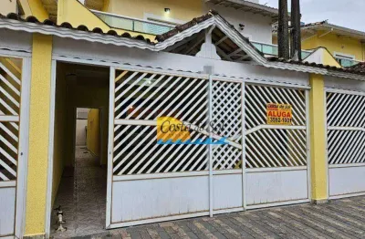 Casa com 3 dormitórios para alugar, 151 m² por r$ 5.000,00 - vila guilhermina - praia grande/sp