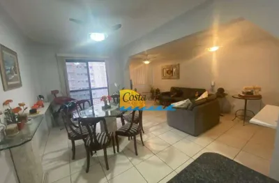 Cobertura com 3 dormitórios à venda, 148 m² por r$ 742.000,00 - vila guilhermina - praia grande/sp