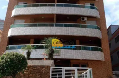 Cobertura com 4 dormitórios à venda, 199 m² por r$ 2.000.000,00 - vila guilhermina - praia grande/sp