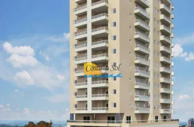 Apartamento com 2 dormitórios à venda, 63 m² por r$ 400.000,00 - tupi - praia grande/sp