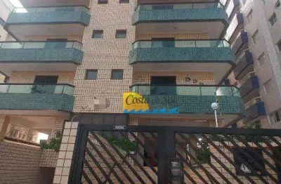 Apartamento com 1 dormitório à venda, 62 m² por r$ 300.000,00 - jardim imperador - praia grande/sp