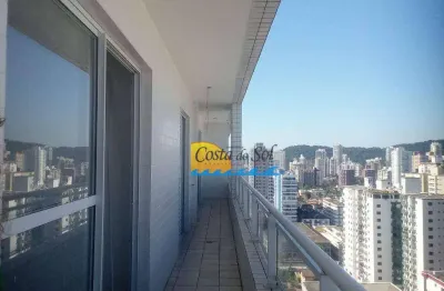 Cobertura com 2 dormitórios à venda, 141 m² por r$ 1.113.000,00 - canto do forte - praia grande/sp